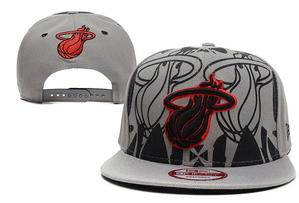 NBA Miami Heat NE Snapback Hat #188